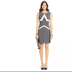 DVF star mini dress size 4